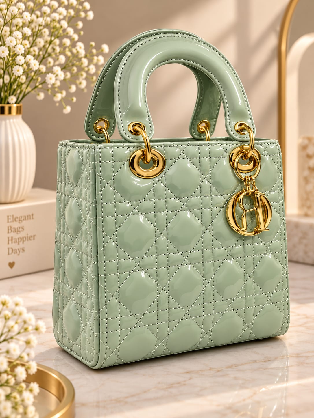 Sage Luxe Tote